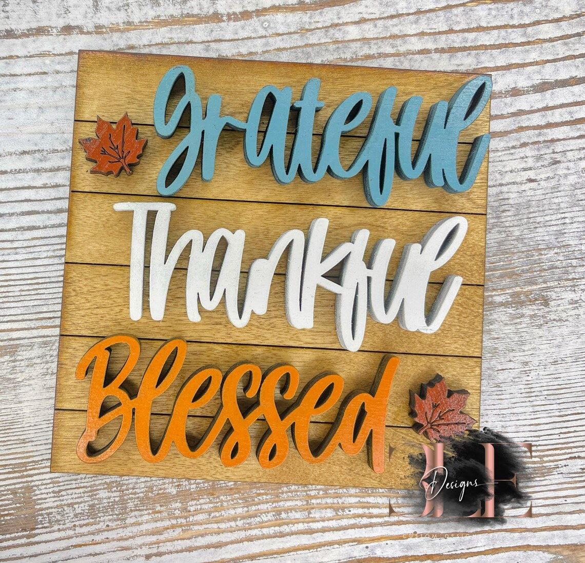Fall Tier Tray Decorations, Fall Decorations For Tier Tray, Thankful Tier Tray Fall Signs, Small Tier Tray Signs, Mini Fall Signs Decor