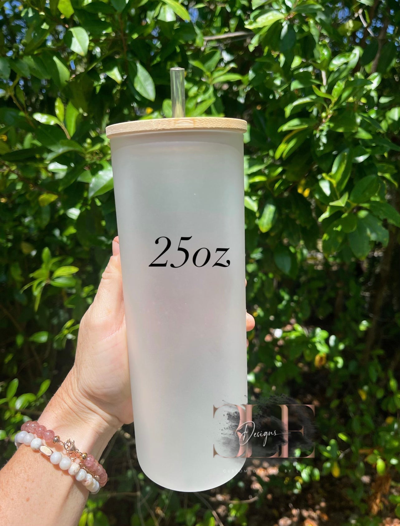 All American Girl Glass Cup With Bamboo Lid and Straw, 4th of July Cup, Memorial Day Party Cup, Glass Tumbler, Gift for Women, Patriotic Cups